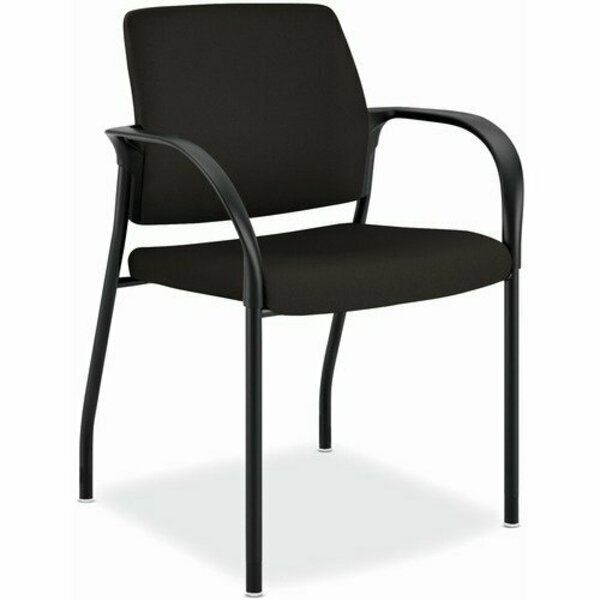 The Hon Co Stacking Chair, w/Glides, 25inx21-3/4inx33-1/2in, CU Apricot HONIS110CU49